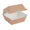 Fiesta Green Fiesta Compostable Kraft Burger Boxes Small 105mm (Pack of 200)
