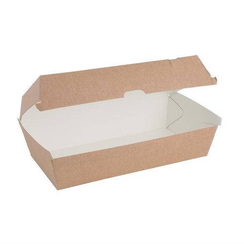 Fiesta Green Fiesta Compostable Kraft Food Boxes Large 204mm (Pack of 100) Fiesta Green Fiesta Compostable Kraft Food Boxes Large 204mm (Pack of 100)