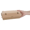 Fiesta Green Fiesta Compostable Kraft Food Boxes Large 204mm (Pack of 100)