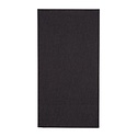 Fiesta Recyclable Dinner Napkin Black 40x40cm 2ply 1/8 Fold (Pack of 2000)