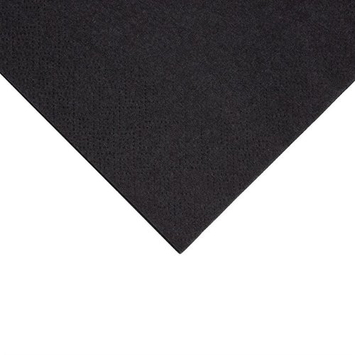Fiesta Recyclable Cocktail Napkin Black 24x24cm 2ply 1/4 Fold (Pack of 4000) Fiesta Recyclable Cocktail Napkin Black 24x24cm 2ply 1/4 Fold (Pack of 4000)