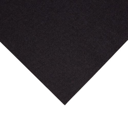 Fiesta Recyclable Lunch Napkin Black 33x33cm 2ply 1/4 Fold (Pack of 2000)