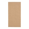 Fiesta Recyclable Recycled Dinner Napkin Kraft 40x40cm 2ply 1/8 Fold (Pack of 2000)