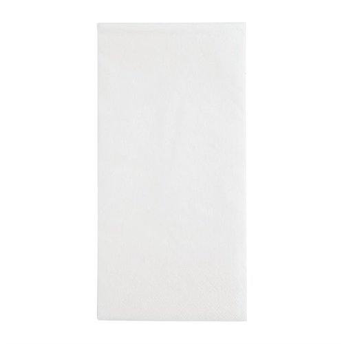 Fiesta Recyclable Dinner Napkin White 40x40cm 2ply 1/8 Fold (Pack of 2000) Fiesta Recyclable Dinner Napkin White 40x40cm 2ply 1/8 Fold (Pack of 2000)