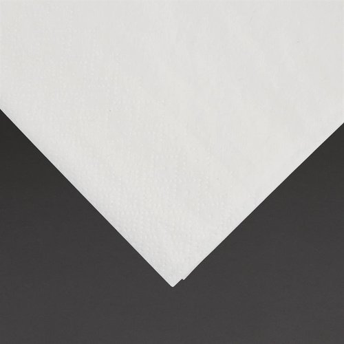 Fiesta Recyclable Dinner Napkin White 40x40cm 2ply 1/8 Fold (Pack of 2000) Fiesta Recyclable Dinner Napkin White 40x40cm 2ply 1/8 Fold (Pack of 2000)