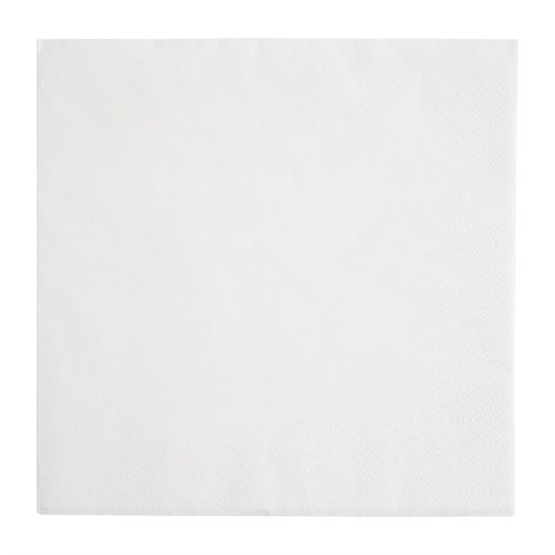 Fiesta Recyclable Dinner Napkin White 40x40cm 3ply 1/4 Fold (Pack of 1000) Fiesta Recyclable Dinner Napkin White 40x40cm 3ply 1/4 Fold (Pack of 1000)