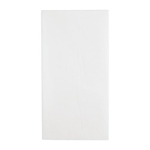Fiesta Recyclable Dinner Napkin White 40x40cm 3ply 1/8 Fold (Pack of 1000) Fiesta Recyclable Dinner Napkin White 40x40cm 3ply 1/8 Fold (Pack of 1000)
