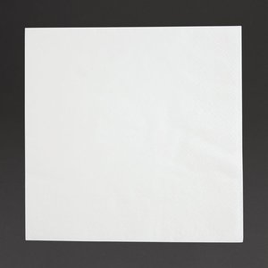 Fiesta Recyclable Lunch Napkin White 33x33cm 2ply 1/4 Fold (Pack of 2000) Fiesta Recyclable Lunch Napkin White 33x33cm 2ply 1/4 Fold (Pack of 2000)