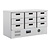 Polar Refrigeration  G-Series Refrigerated Counter with 9 Drawers 368Ltr