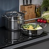 Vogue Trzyczęściowy zestaw rondla i parowara Vogue Trzyczęściowy zestaw rondla i parowara