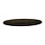 Topalit Round Table Top ø 800 mm, Black Laminated Wood