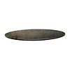Topalit Round Table Top ø 700 mm, Brown Laminated Wood