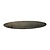 Topalit Round Table Top ø 800 mm, Brown Laminated Wood