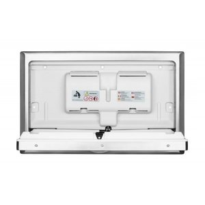 impeco RECESSED STAINLESS FRAME BABY CHANGER impeco RECESSED STAINLESS FRAME BABY CHANGER