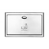 impeco RECESSED STAINLESS FRAME BABY CHANGER