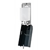impeco Manual Stainless Steel Liquid Soap Dispenser, 0,9 L, Graphite