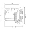 impeco Hair Jet White pool dryer with hose