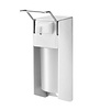 impeco Manual Elbow Operated Disinfection Liquid Dispenser, 1 L, White