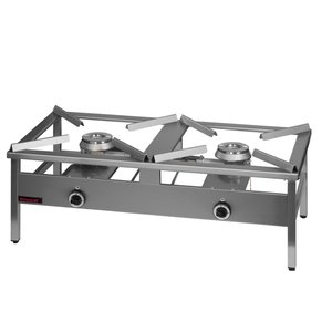 XXLselect Two-Burner Gas Stock Pot Range 18 kW XXLselect Two-Burner Gas Stock Pot Range 18 kW