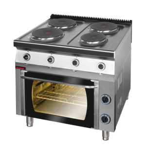 XXLselect Electric Cooker with 4 Hotplates, Oven with Thermo-Circulation, 13,9 kW XXLselect Electric Cooker with 4 Hotplates, Oven with Thermo-Circulation, 13,9 kW