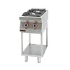 XXLselect Gas Cooker with 2 Burners on a Skeleton Base, 12 kW