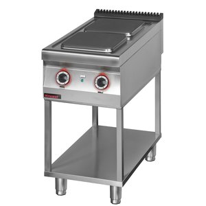 XXLselect Electric Cooker with 2 Hot Plates on a Skeleton Base, 8 kW XXLselect Electric Cooker with 2 Hot Plates on a Skeleton Base, 8 kW