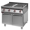 XXLselect Electric Cooker with 4 Cooking Plates on a Closed Cabinet Base, 16 kW XXLselect Electric Cooker with 4 Cooking Plates on a Closed Cabinet Base, 16 kW