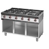XXLselect Gas Cooker with 6 Burners on Open Cabinet Base, 42 kW XXLselect Gas Cooker with 6 Burners on Open Cabinet Base, 42 kW