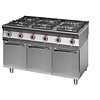 XXLselect Gas Cooker with 6 Burners on a Cupboard Base, 42 kW XXLselect Gas Cooker with 6 Burners on a Cupboard Base, 42 kW