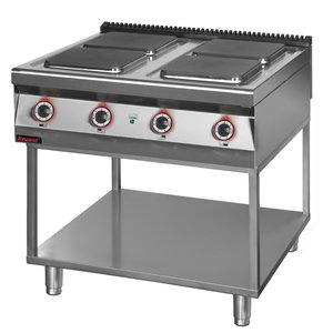 XXLselect Electric Cooker with 4 Hotplates on a Skeleton Base, 16 kW XXLselect Electric Cooker with 4 Hotplates on a Skeleton Base, 16 kW