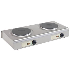 Neumarker Countertop Electric Cooker with 2 Hot Plates ø 220 mm, 4 kW Neumarker Countertop Electric Cooker with 2 Hot Plates ø 220 mm, 4 kW