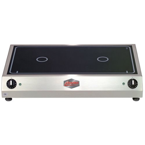 Neumarker Countertop Ceramic Electric Cooker with 2 Heating Zones, 6 kW Neumarker Countertop Ceramic Electric Cooker with 2 Heating Zones, 6 kW