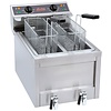 Neumarker 2-Tank Countertop Electric Fryer 2 x 8 L, 2x 3 kW Neumarker 2-Tank Countertop Electric Fryer 2 x 8 L, 2x 3 kW