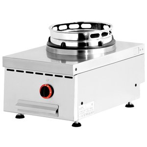 Neumarker Countertop Gas Wok Cooker z 1 Burner, 12,5 kW