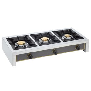 Neumarker Countertop Gas Cooker with 3 Burners, 16 kW Neumarker Countertop Gas Cooker with 3 Burners, 16 kW