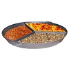 Neumarker Aluminium Separated Pan with 3Partitions Ø800 mm