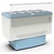 Resto Quality Ice cream distributor 10 + 10 | DV10 | 1435x713x1030