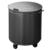 RedFox 50 L Round Stainless Steel Mobile Waste Bin, Lift Lid