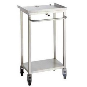 RM GASTRO Kosz na śmieci jezdny, kwadratowy