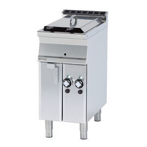 RM GASTRO Frytownica gazowa 2-komorowa stacjonarna 2 x 8 L, 10 kW z kranem spustowym RM GASTRO Frytownica gazowa 2-komorowa stacjonarna 2 x 8 L, 10 kW z kranem spustowym