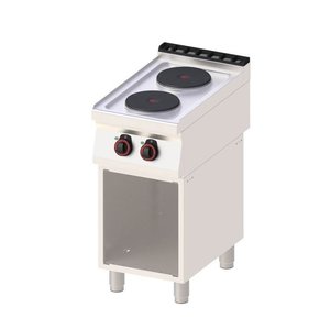 RedFox Kuchnia elektryczna na podstawie zamkniętej z 2 płytami grzewczymi, 5,2 kW RedFox Kuchnia elektryczna na podstawie zamkniętej z 2 płytami grzewczymi, 5,2 kW