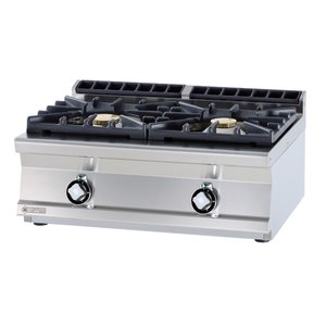 RM GASTRO Kuchnia gazowa nastawna z 2 palnikami, 17 kW RM GASTRO Kuchnia gazowa nastawna z 2 palnikami, 17 kW