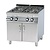 RM GASTRO Gas Water Cooker with 4 Burners and Cupboard, 28 kW