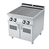 RM GASTRO Induction Cooker with 8 Hot Zones and Cupboard, 28 kW