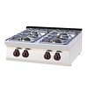 RedFox Countertop Gas Cooker with 4 Burners, 27 kW RedFox Countertop Gas Cooker with 4 Burners, 27 kW