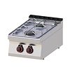 RedFox Countertop Gas Cooker with 2 Burners Single Row 9,5 kW RedFox Countertop Gas Cooker with 2 Burners Single Row 9,5 kW