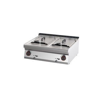 RedFox 2-Tank Countertop Electric Fryer 2 x 13 L, 2 x 12,5 kW