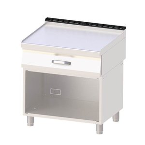 RedFox Worktop 800x700x900 mm with an open cabinet | PP 70/80 RedFox Worktop 800x700x900 mm with an open cabinet | PP 70/80