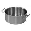 RedFox Wyprzedaż - Garnek niski 4,25 L Ø 240 mm ze stali nierdzewnej RedFox Wyprzedaż - Garnek niski 4,25 L Ø 240 mm ze stali nierdzewnej
