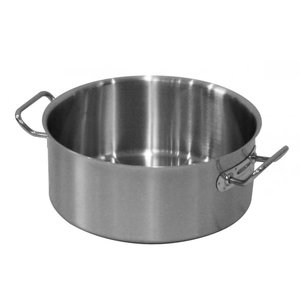 RedFox Stainless Steel Low Pot 7 L Ø 280 mm RedFox Stainless Steel Low Pot 7 L Ø 280 mm